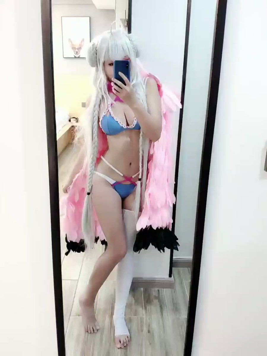 可畏水着来惹！
#可畏 #碧蓝航线 #水着