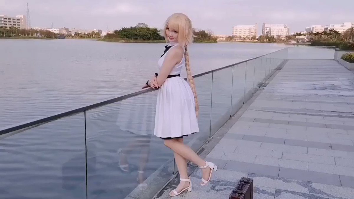 #FGO 拍摄的时候天气超好，景色也很美～