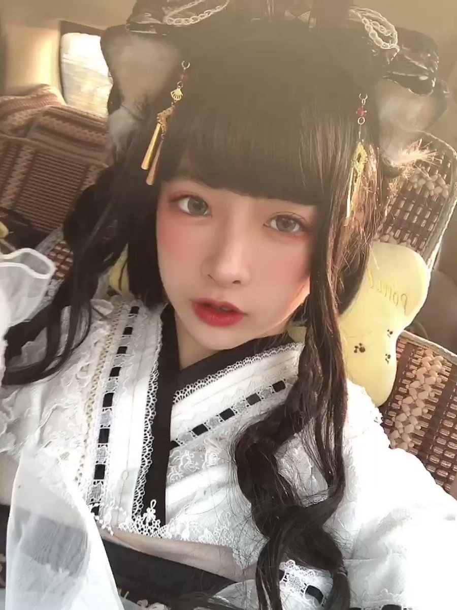 今日はネコミミモードにゃ〜
