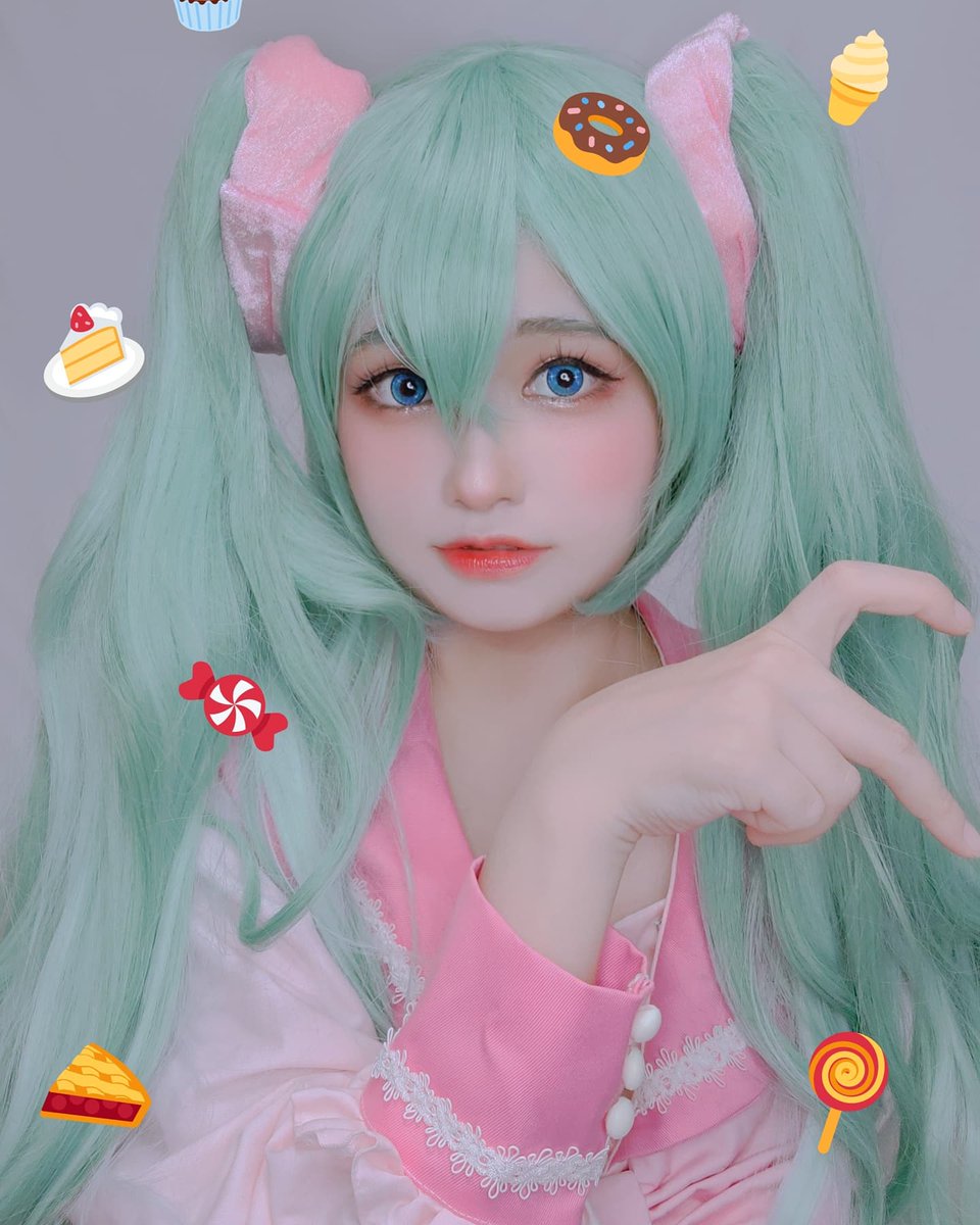 #初音ミク生誕祭2021 
#初音ミク誕生祭2021 

大好きなミクちゃんおめでとう🎉💕

ウサギミクは @YedamCos