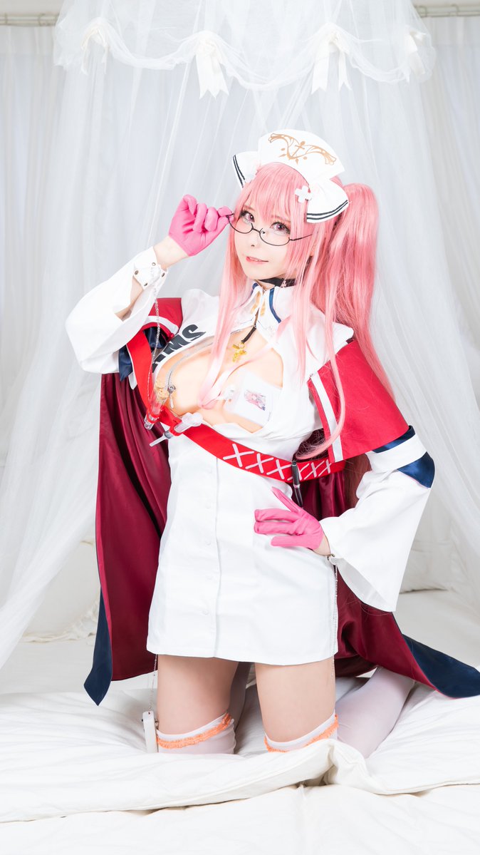 💗💉アズールレーン
               パーシュース
                      ナーセリー勤務タイム💉💗
#cosplay #コスプレ 
#アズレン4周年アート