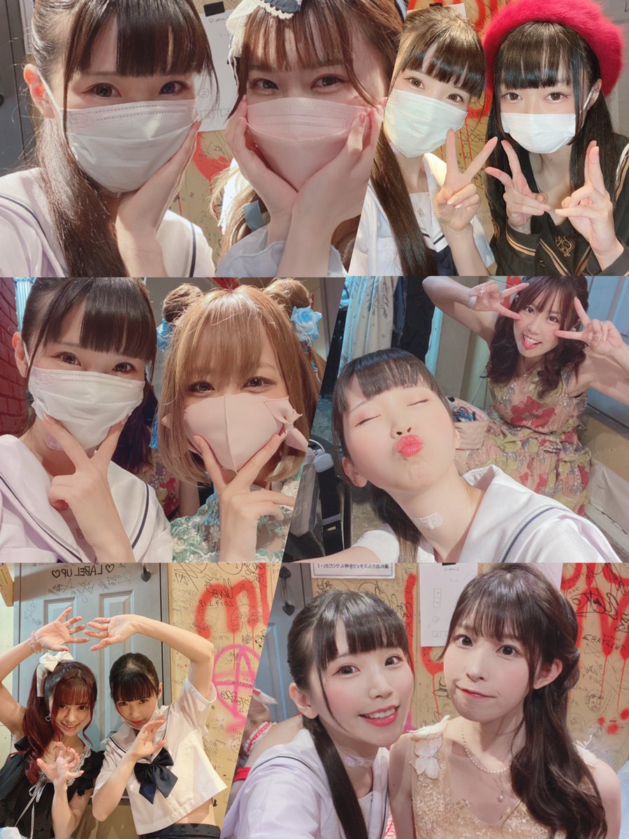 楽屋楽しかった☺️🌸はっぴー☺️🌸
全員と撮れなかったのくやしみ
#水曜日のマーメイド