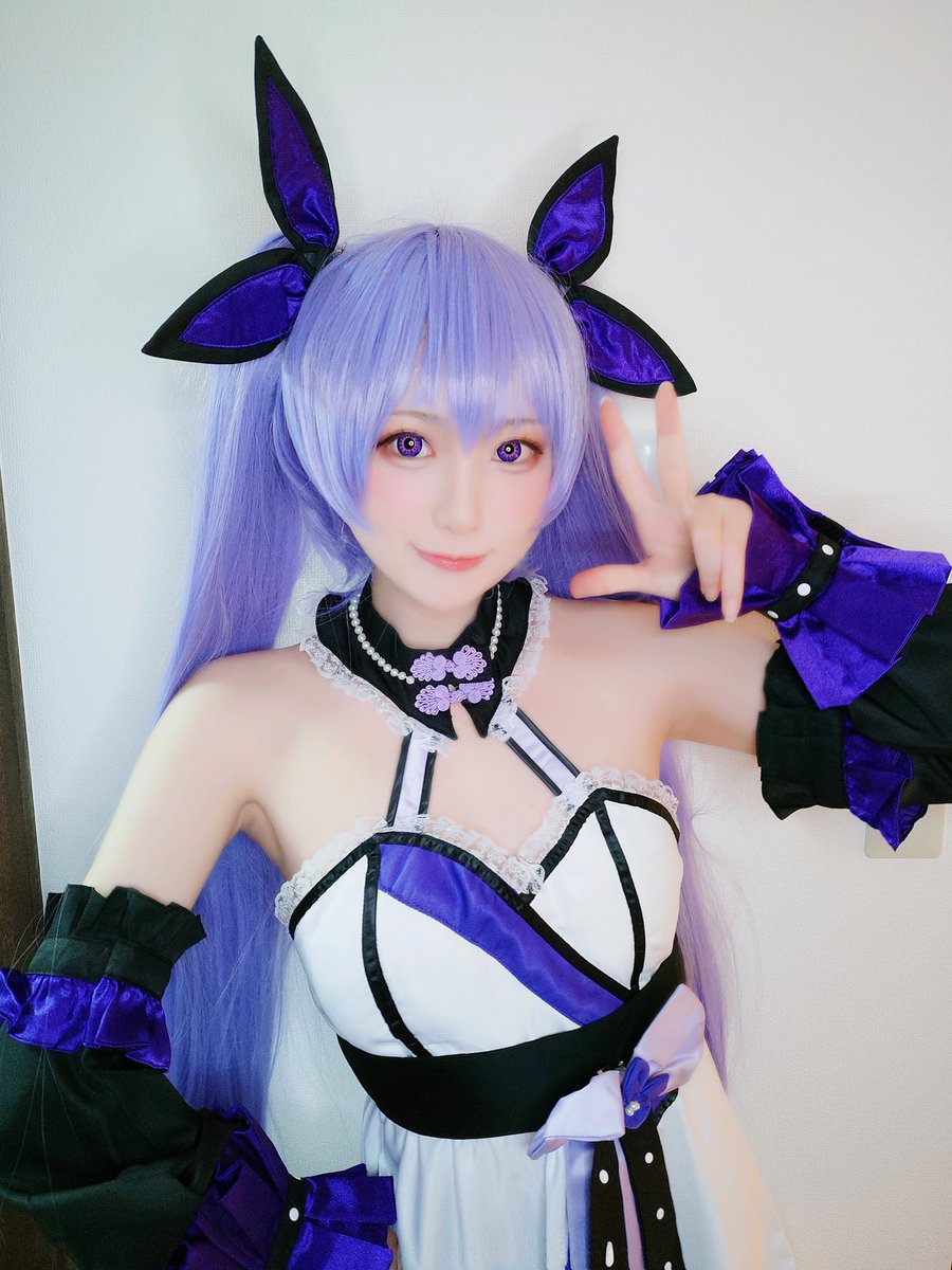 かわいい？💜
向晚cos！