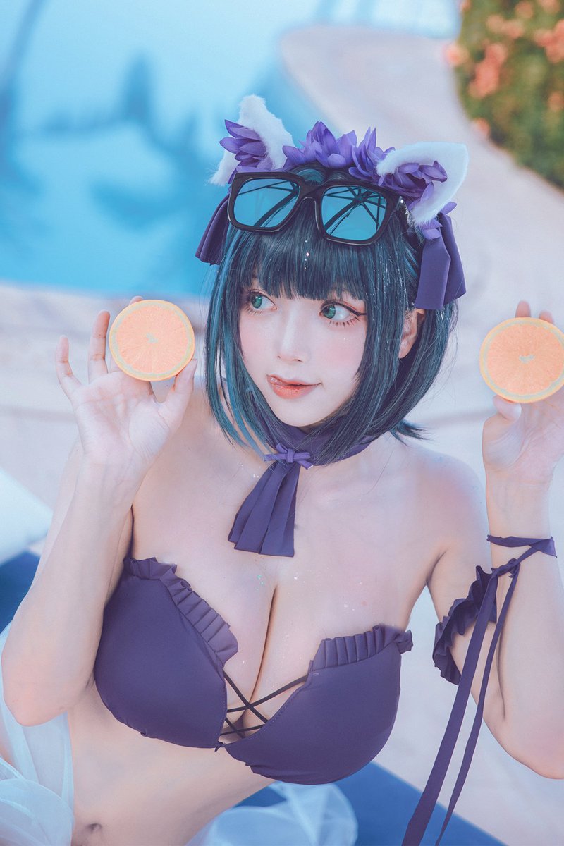 #アズールレーン #cosplay 
柴郡ฅ(^∗❛ั∀❛ั∗^)✧*♡ 
Part.2