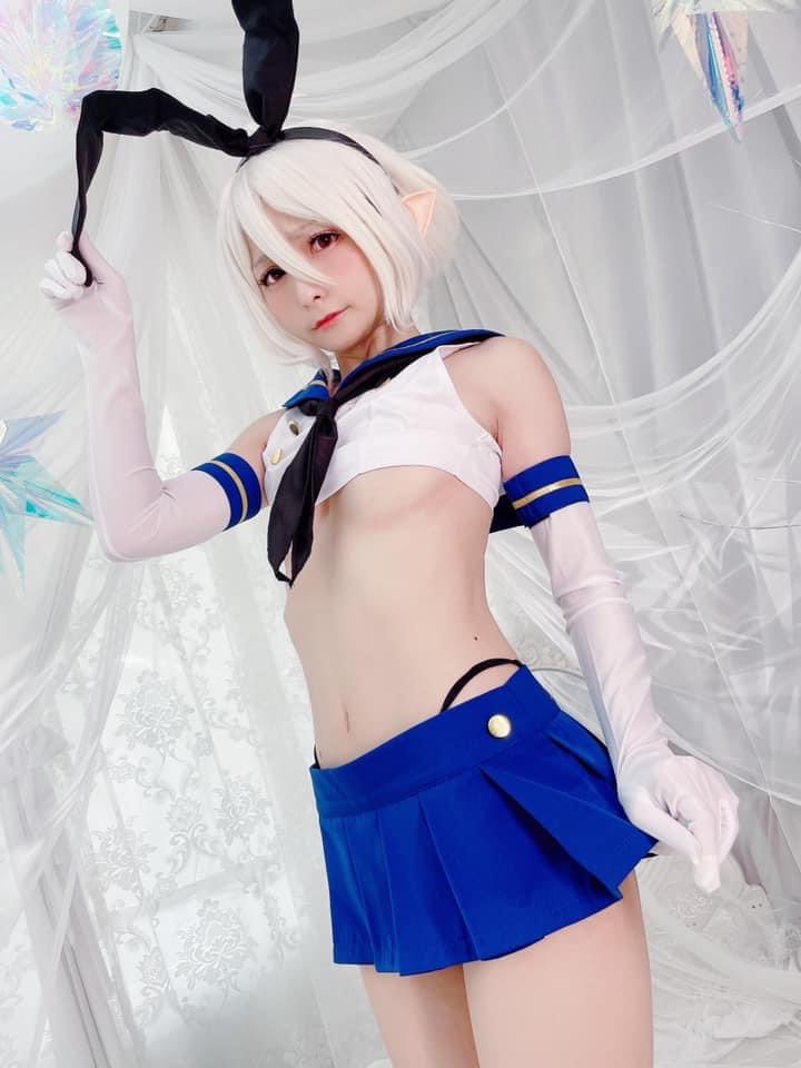 主さま、わたくしは…おしゃれに着こなしているか？
7月Fantia星5は島風服なコッコロですよ～
Artist @Xeph_Artworks 

 #プリコネR  #コッコロ #島風