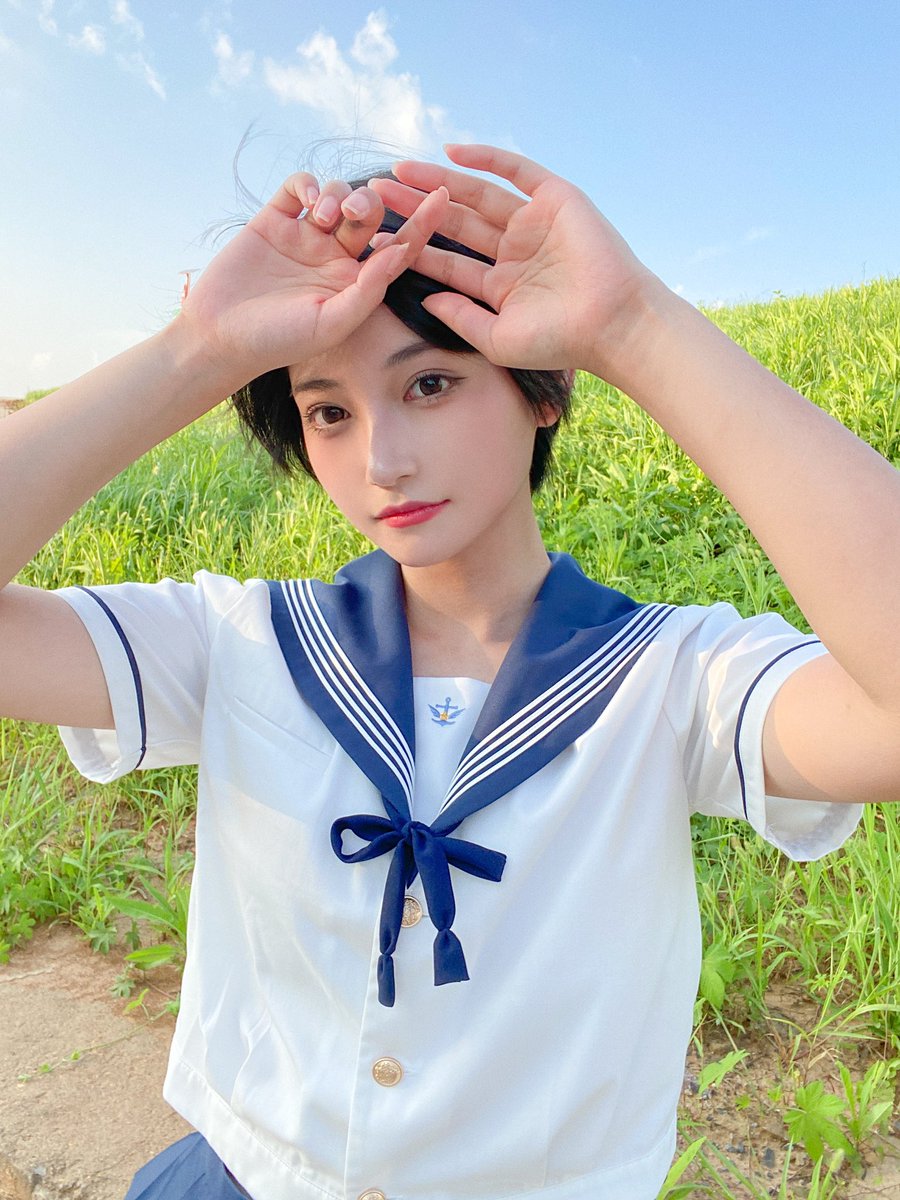 青い空