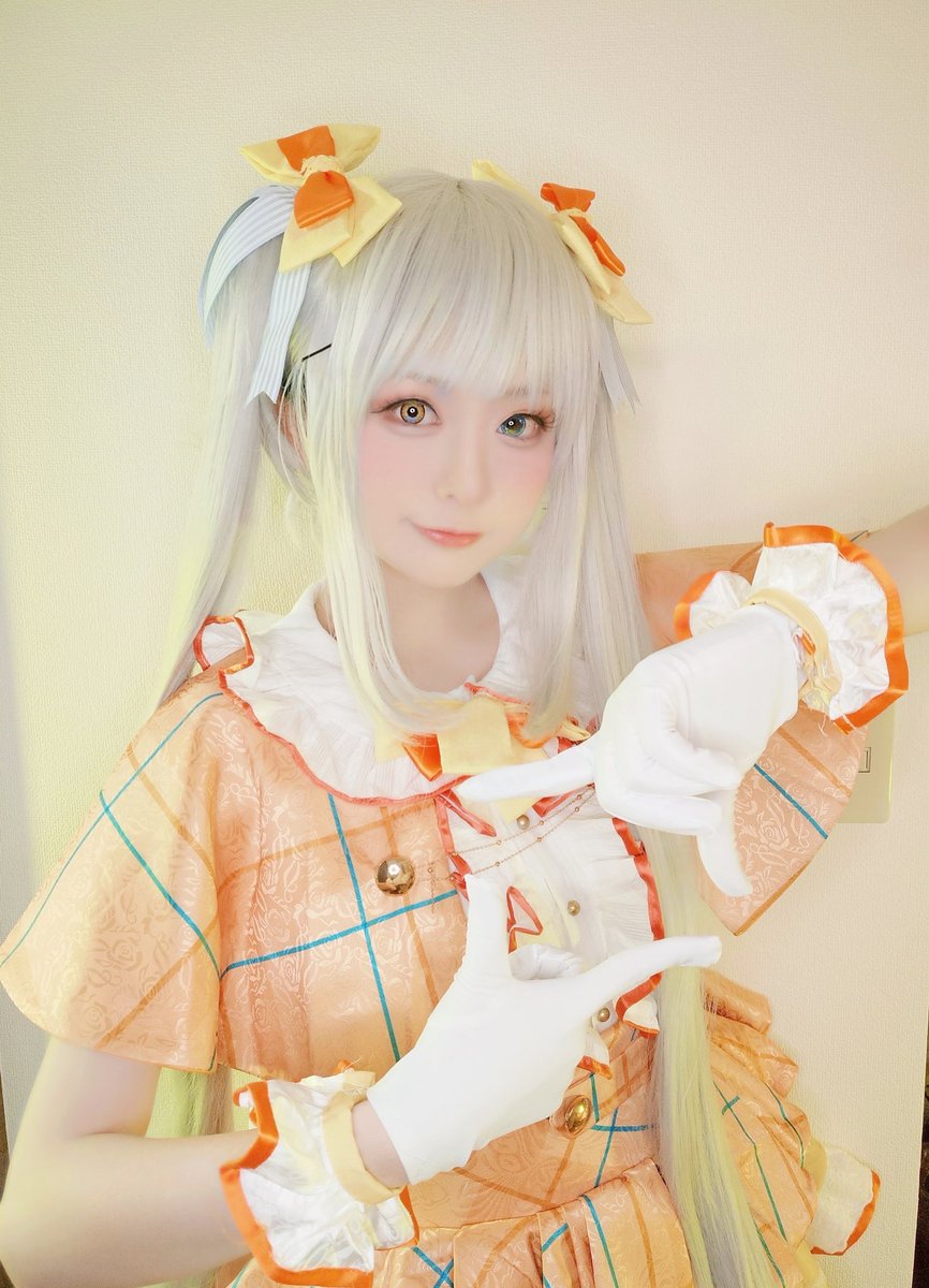 めあちゃんお誕生日おめでとう！！！！！🍥🍥🍥
これからもずっと大好き！！！

（他の衣装のめあちゃんをコスプレする予定だったけど、衣装がまだ届いてなかった🥺）

#めあArt
#神楽めあさんじゅうはっさい