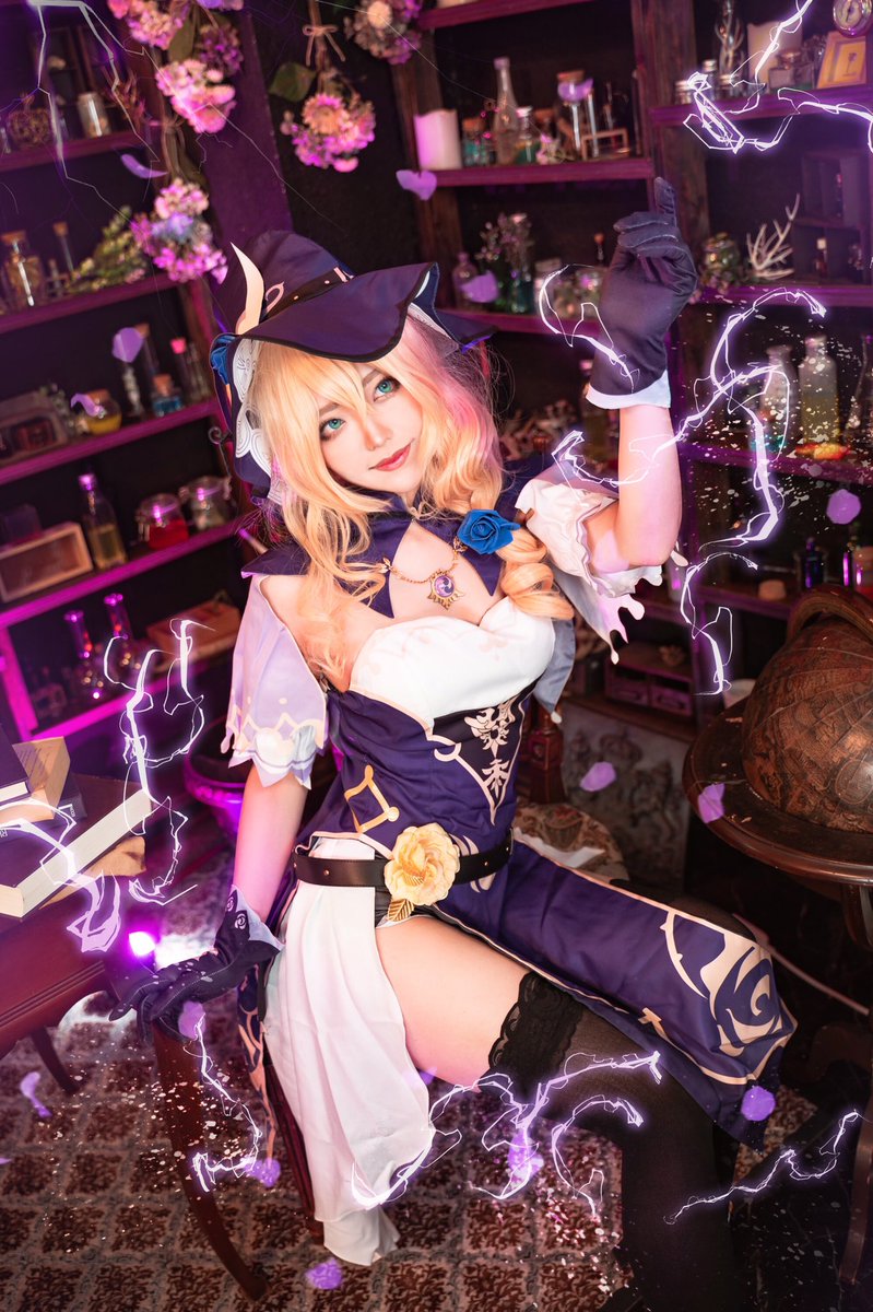 原神/リサ
「あなたの頑張る姿、お姉さんが全部見ておいてあげたわよ」
📸 @piii111_chan