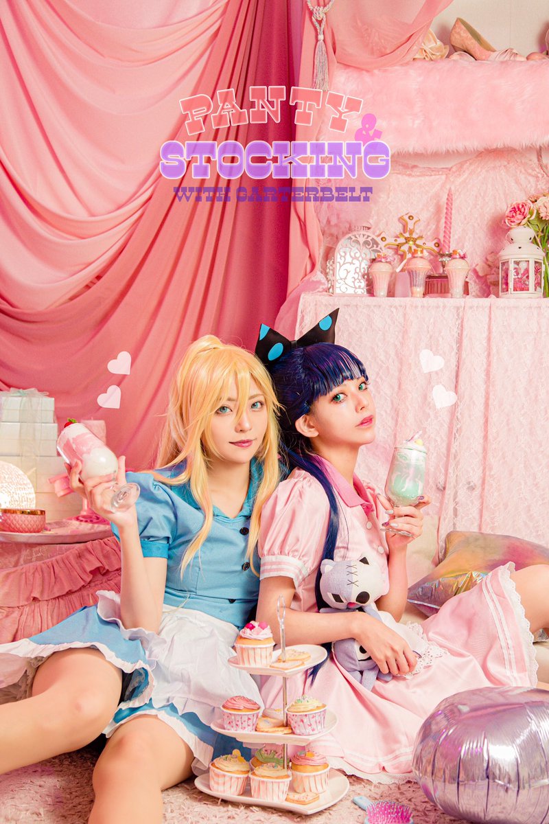 Panty & Stocking with Garterbelt

　　　　　❤️👼💙
　　　photo @koami___am