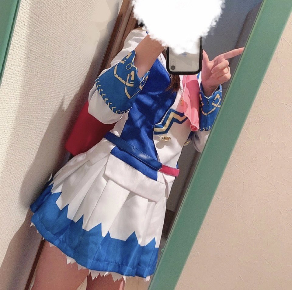 試着 
地毛見えちゃってるけど