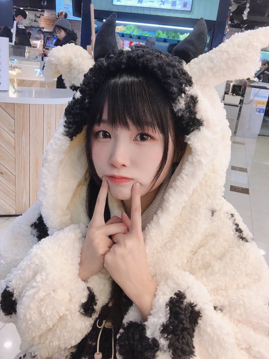 寒い❄️もふもふに着てね。