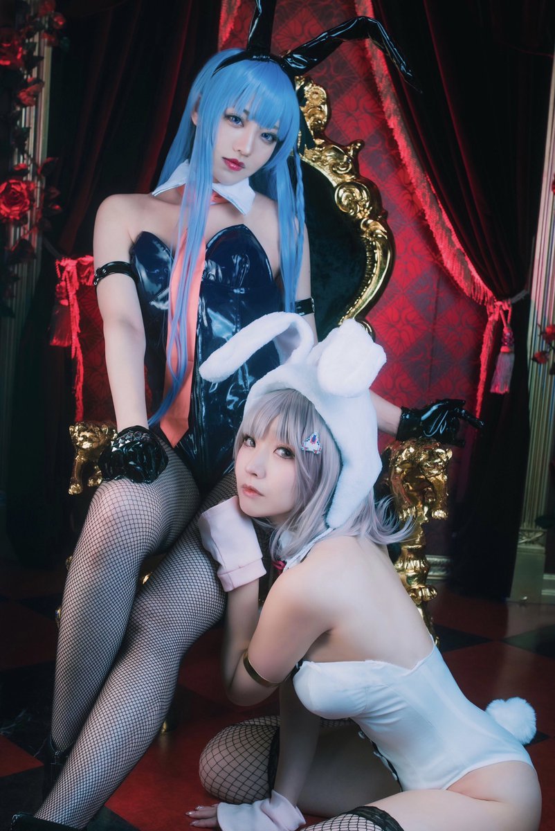 ⚠︎cosplay ダンガンロンパ
霧切&七海 バニーver