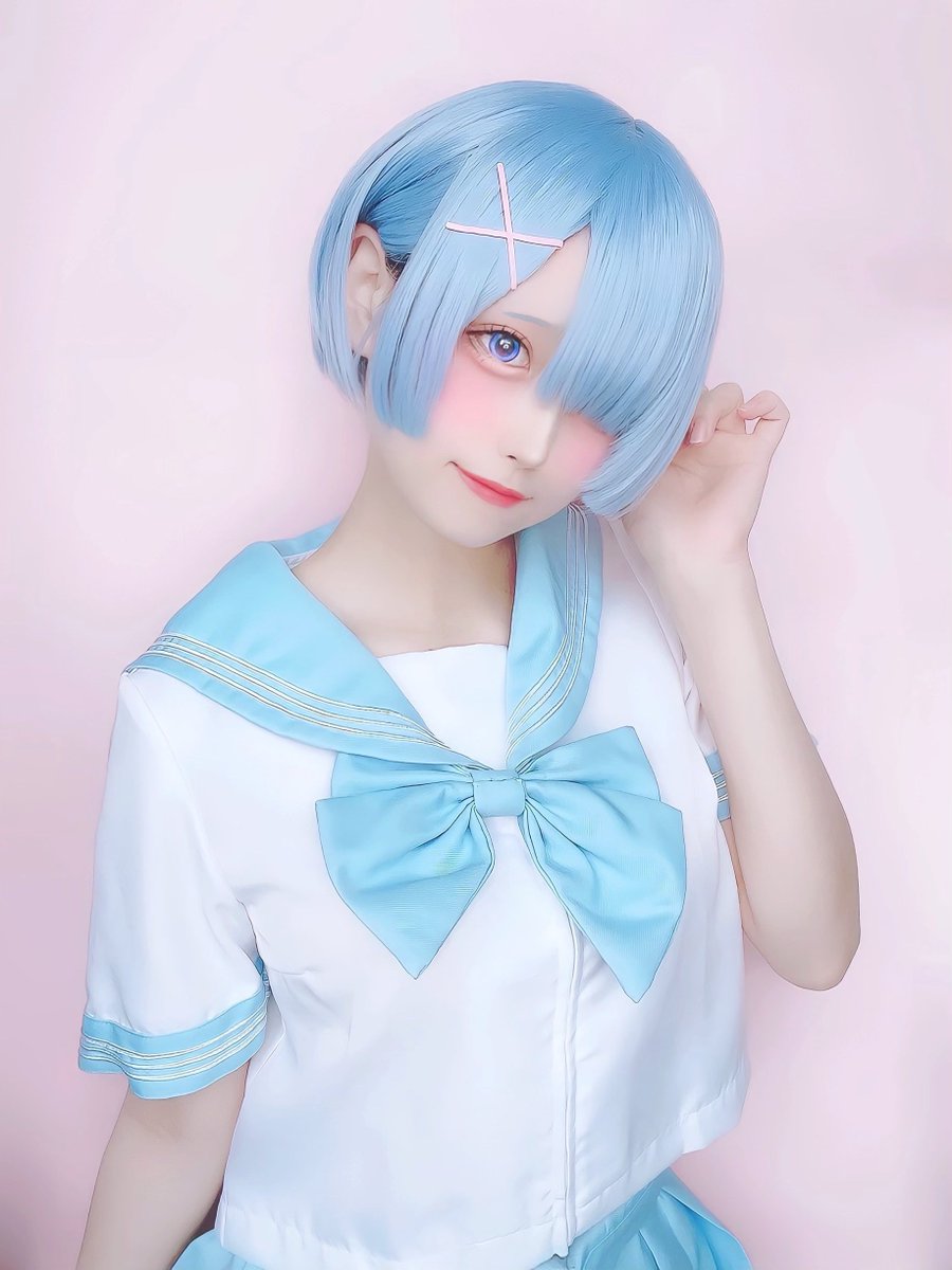 Re:ゼロから始める異世界生活/レム
🏫🌸

──あの!!放課後…
いっしょに帰りませんか？⸜❤︎⸝‍///

 #コスプレ #Cosplay