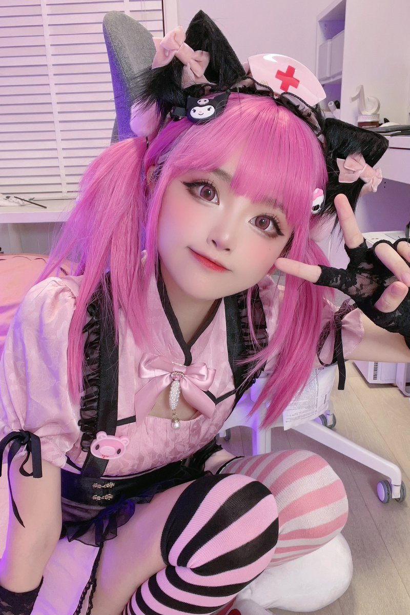 ✌️🤪はさみの手2連写🎀