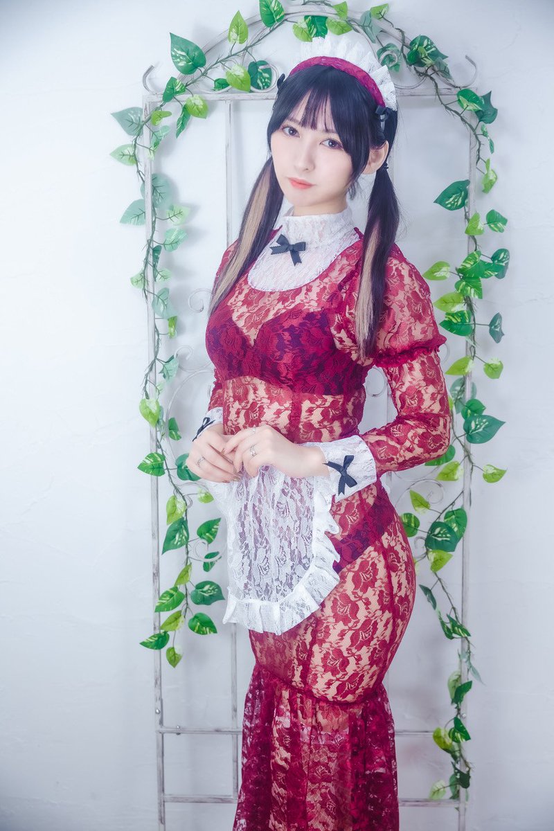 るぅちゃんの所の
MagicaRose(@magica_rose )から出た
透けメイド・マーメイドタイプ🧜‍♀️💕
試着させていただいた！！！
めっちゃ可愛いしあたしの体型にあってる気がする！👍🏻