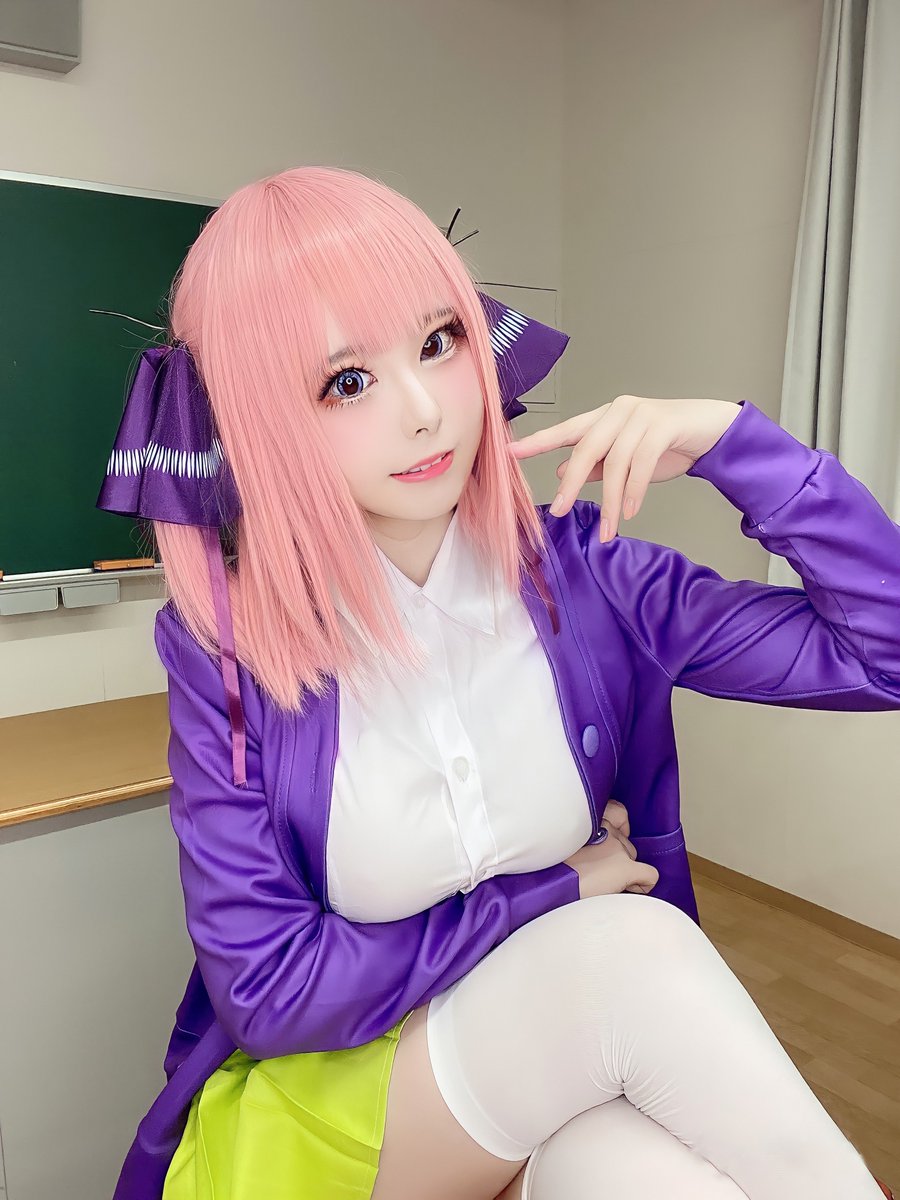 🤍💜 五等分の花嫁 💐 二乃 💜🤍
#cosplay #コスプレ