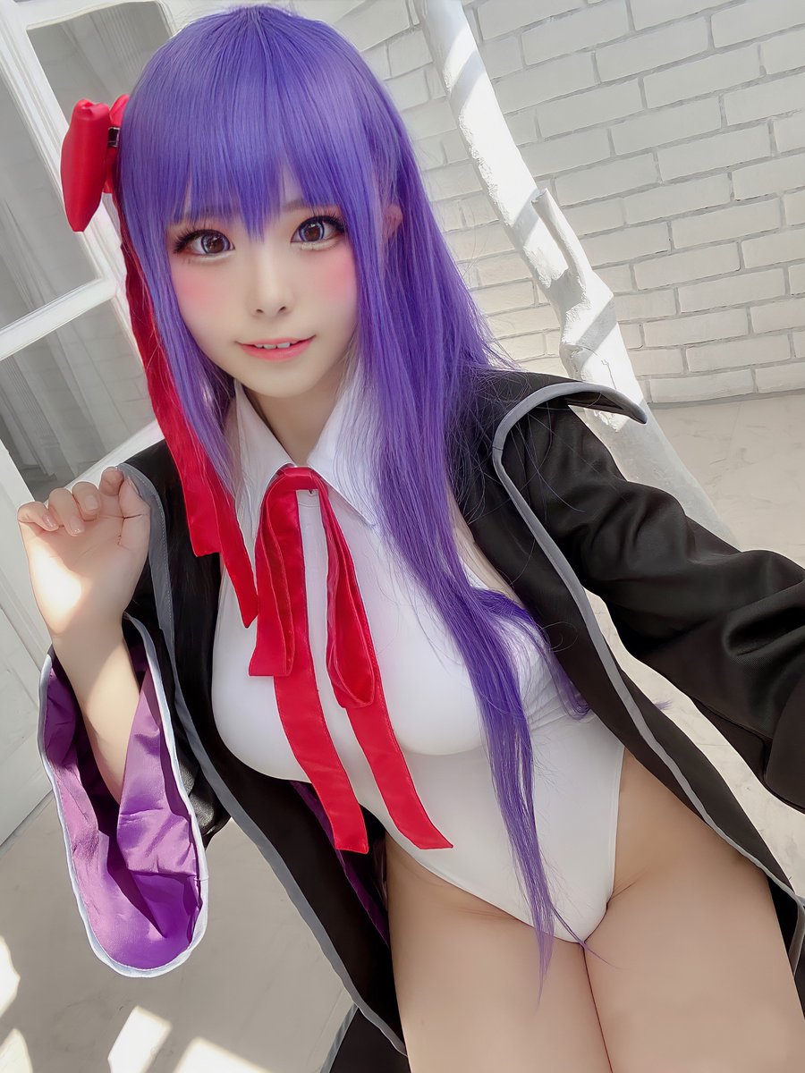 💜🤍 FGO / BB 🤍💜
見ていて下さいね、センパイ？❤️
#cosplay #コスプレ #FGO