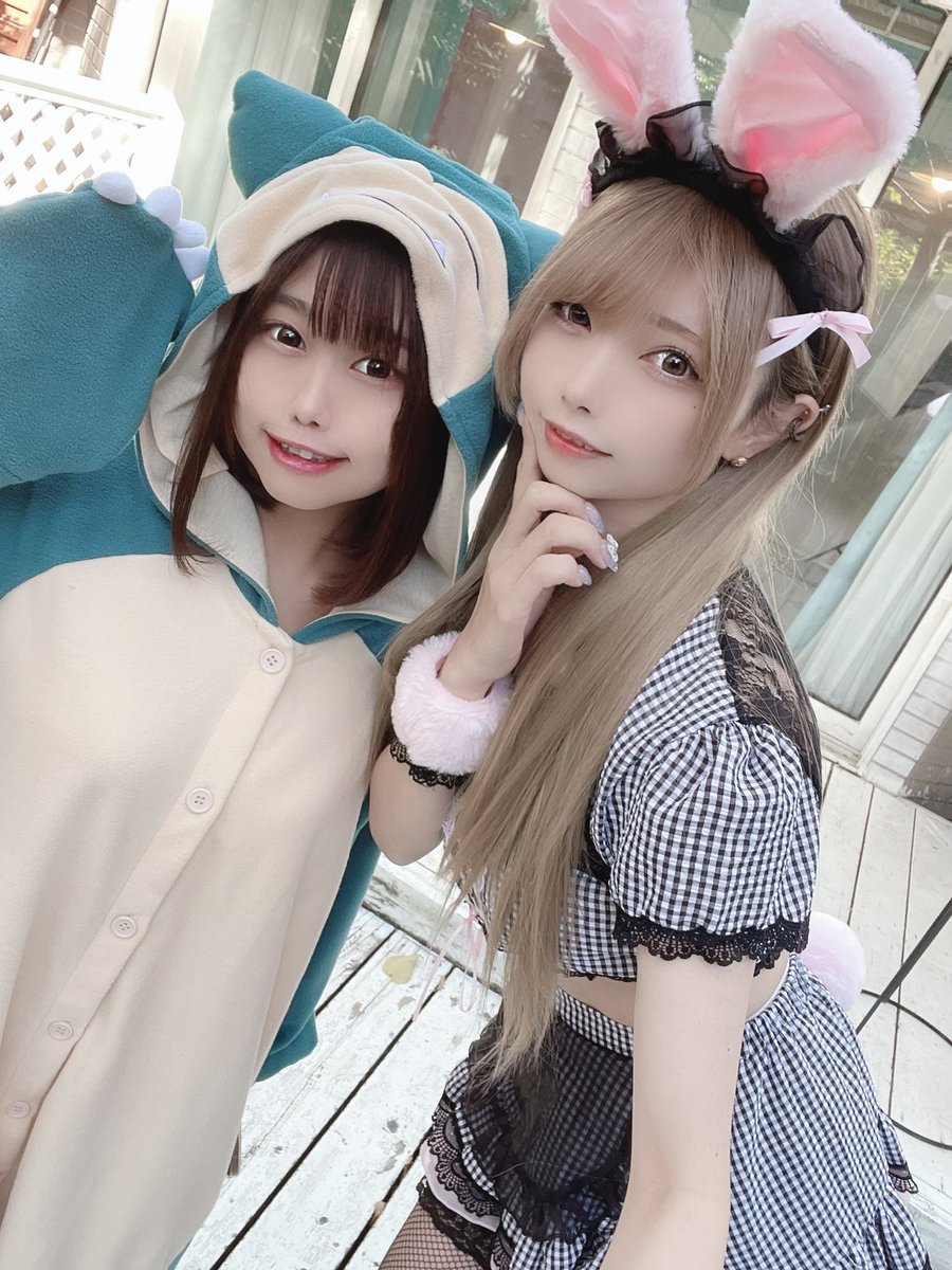 撮影会一緒だったとろろさんと💕
小さくてかわいかった🥰